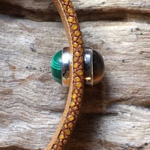 Bracelet en galuchat caramel à partir de