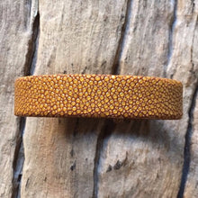 Bracelet en galuchat caramel à partir de